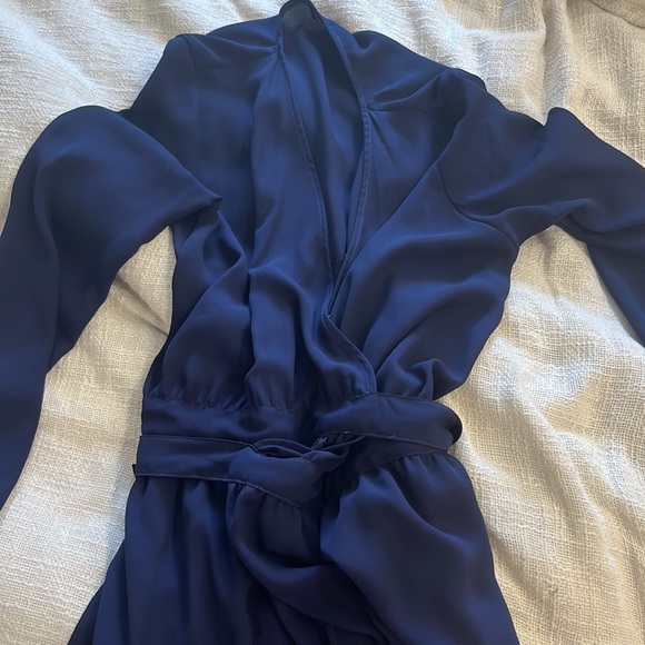 Yumi Kim Aurora maxi dress in Navy blue - Picture 3 of 5